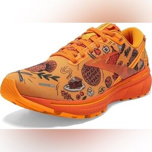 Brooks Ghost 14 Limited Edition Turkey Trot Happy Thanksgiving Sneakers